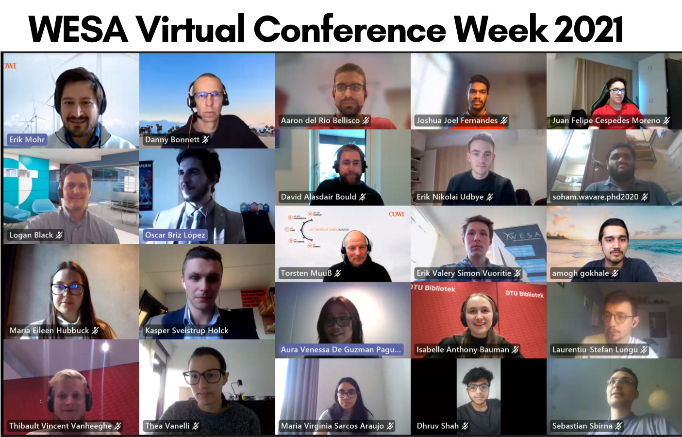 WESA Virtual Conference Week 2021 - WESA English